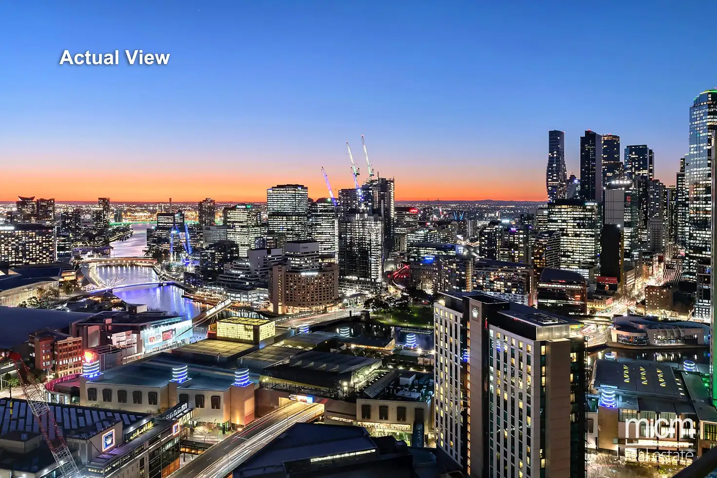 Main view of Homely apartment listing, 3805/1 Balston Street, Southbank VIC 3006