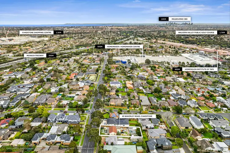 Third view of Homely house listing, 65 Waverley Road, Chadstone VIC 3148