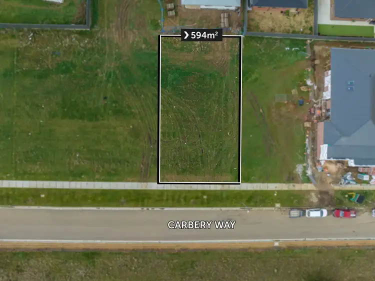 Second view of Homely land listing, 25 Carbery Way, Lucas VIC 3350
