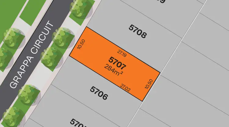 Main view of Homely land listing, LOT 5707 Grappa Circuit, Wyndham Vale VIC 3024