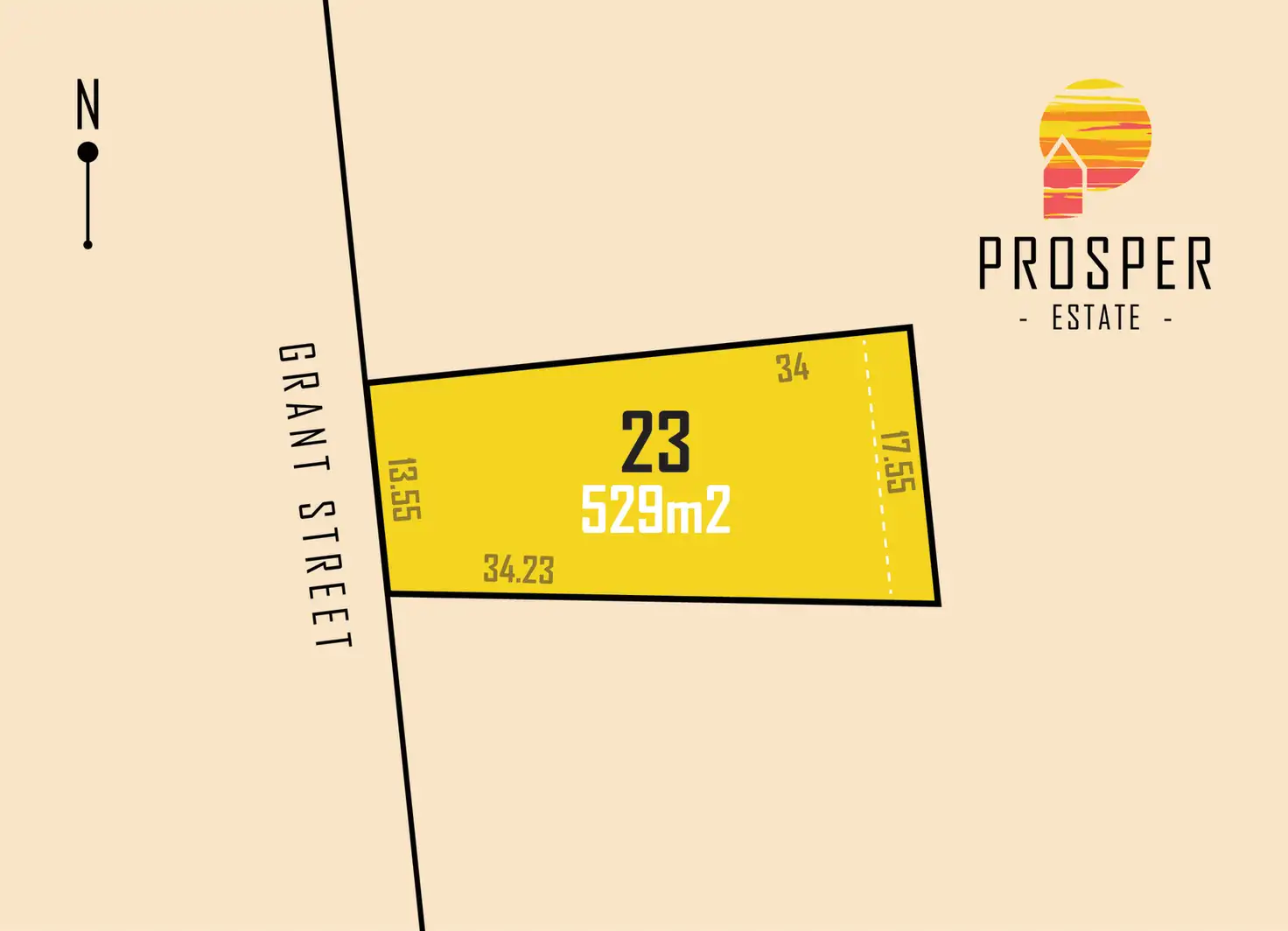 Main view of Homely land listing, LOT PROSPER ESTATE, 43-55 Grant Street, Sebastopol VIC 3356