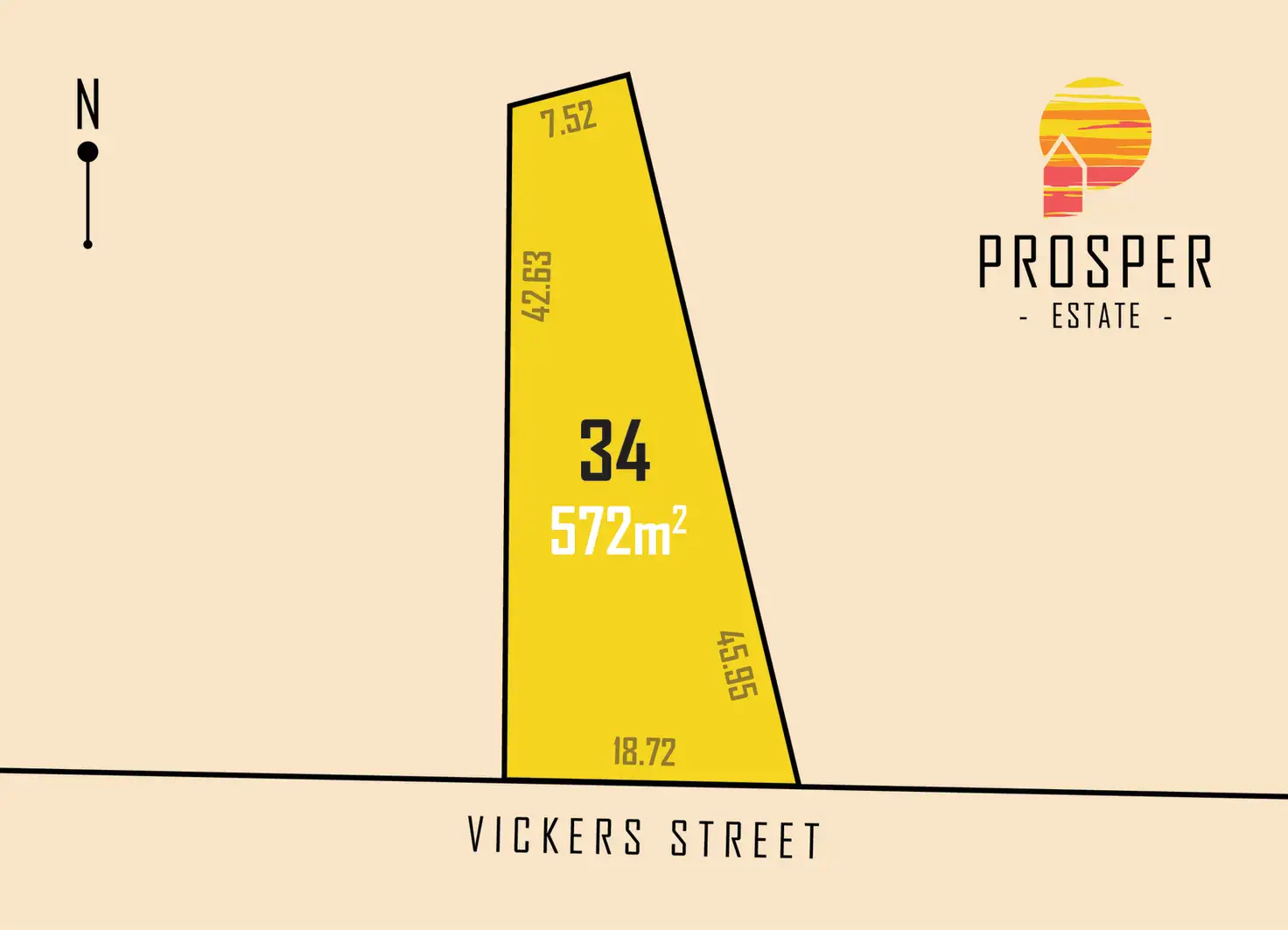 Main view of Homely land listing, LOT PROSPER ESTATE, Lot 34 43-55 Grant Street, Sebastopol VIC 3356