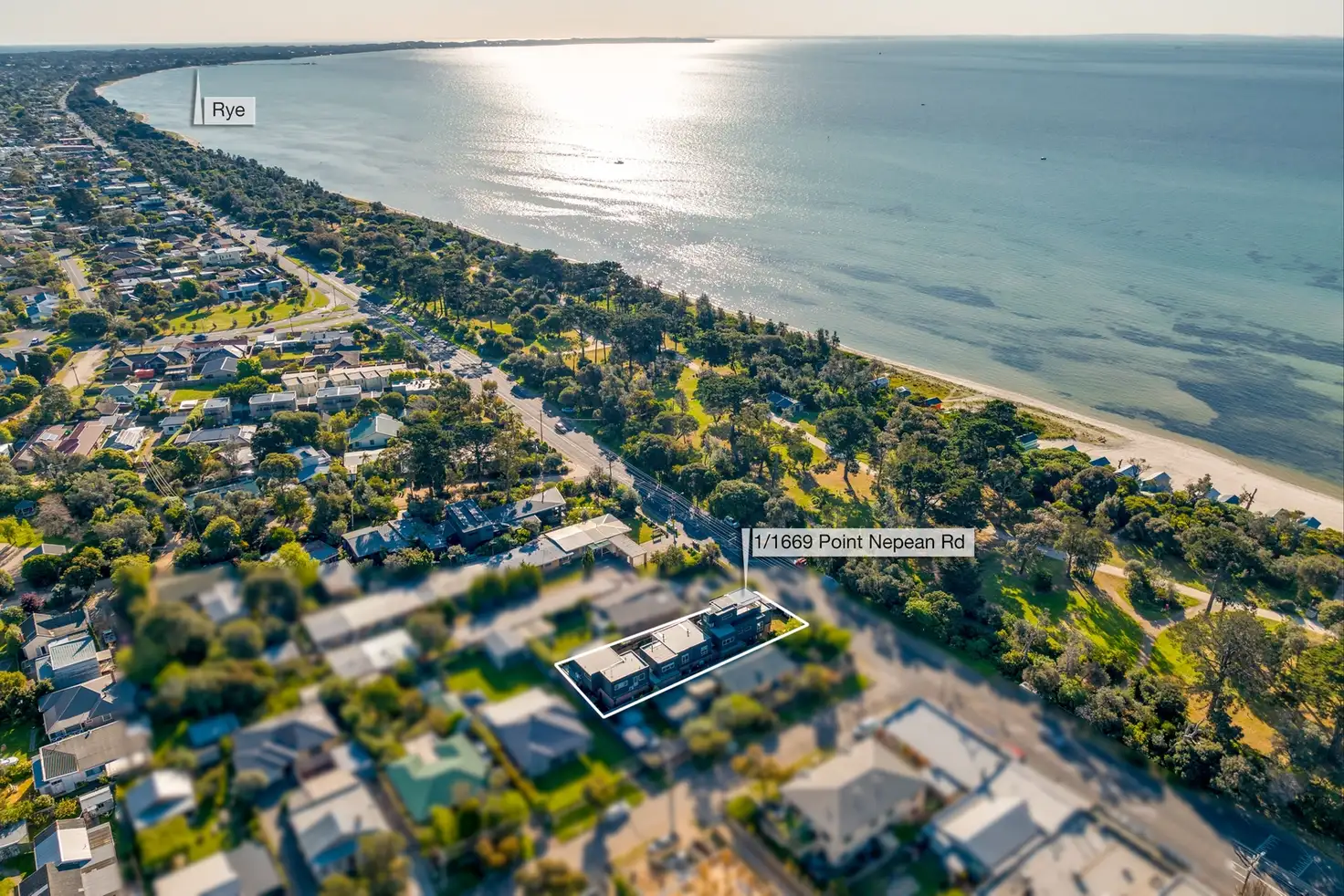 Main view of Homely townhouse listing, 1/1669 Point Nepean Road, Capel Sound VIC 3940