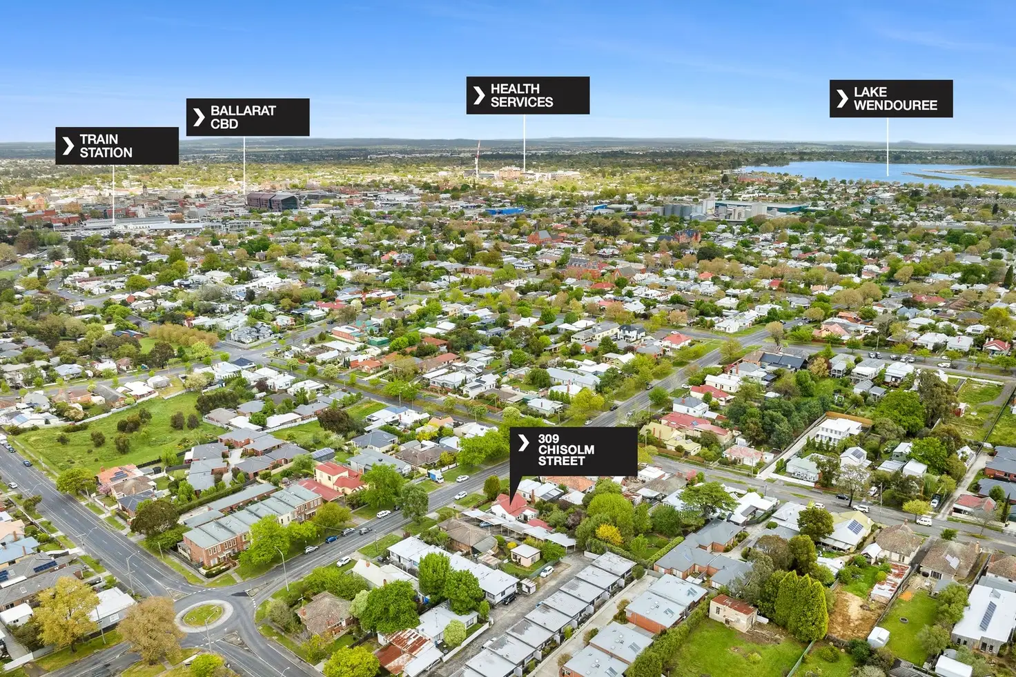 Main view of Homely house listing, 309 Chisholm Street, Black Hill VIC 3350