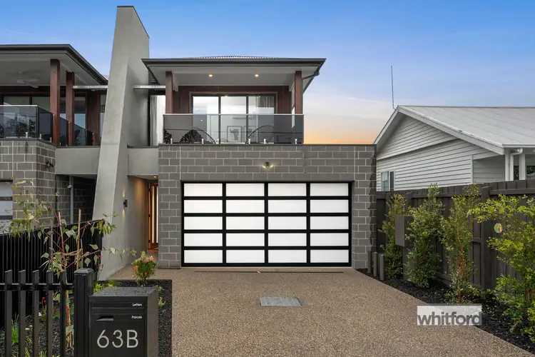 Main view of Homely townhouse listing, 63B Nicholas Street, Newtown VIC 3220