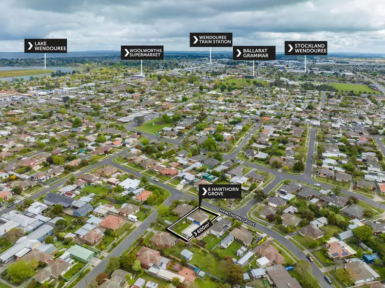 Third view of Homely house listing, 6 Hawthorn Grove, Wendouree VIC 3355
