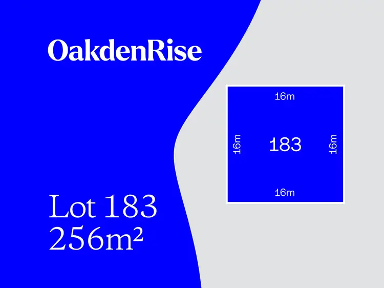 LOT 183 Banksia Place, Oakden SA 5086