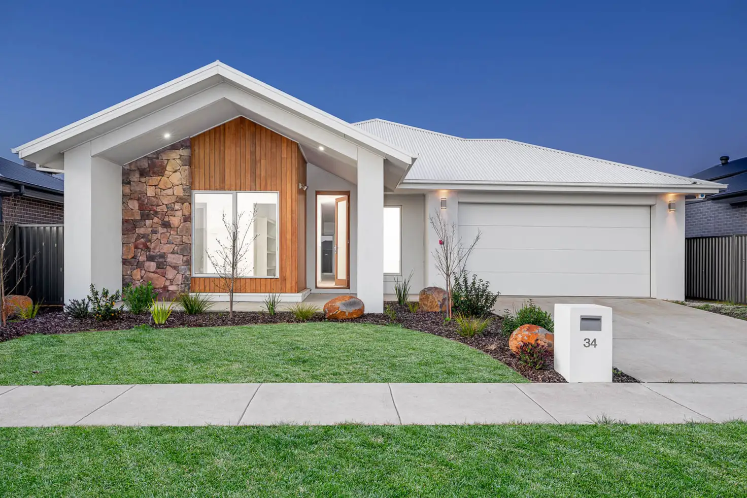 Main view of Homely house listing, 34 Moore Way, Lucas VIC 3350