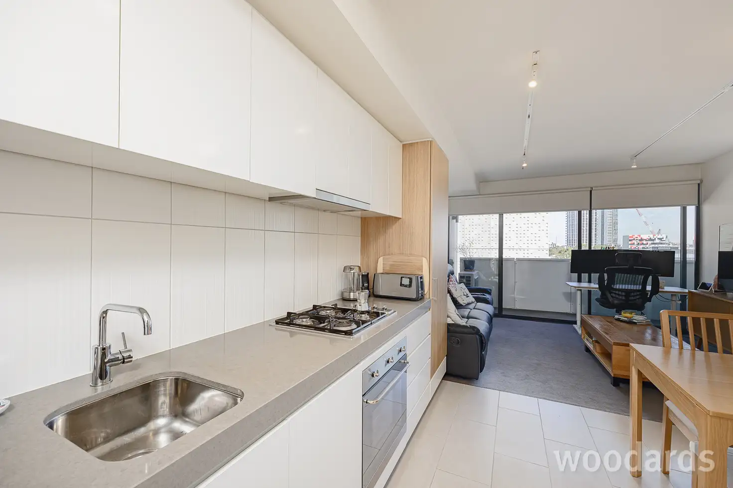 Main view of Homely apartment listing, 410/144 Clarendon Street, Southbank VIC 3006