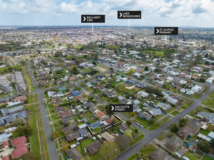 Main view of Homely house listing, 216 Cutts Street, Ballarat East VIC 3350