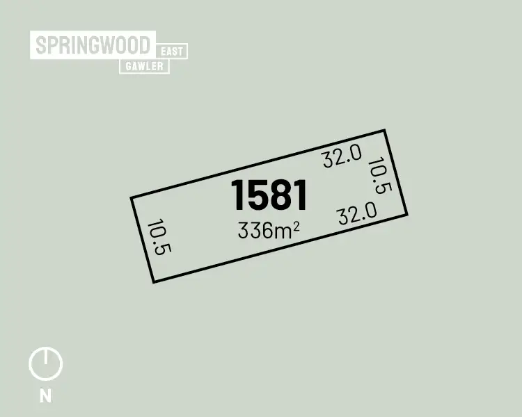 LOT 1581 Butterworth Way, Gawler East SA 5118