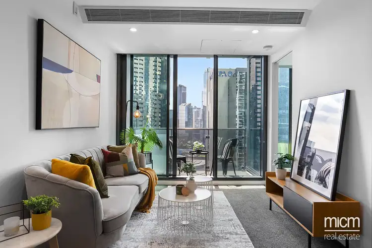 Second view of Homely apartment listing, 2403/151 City Road, Southbank VIC 3006