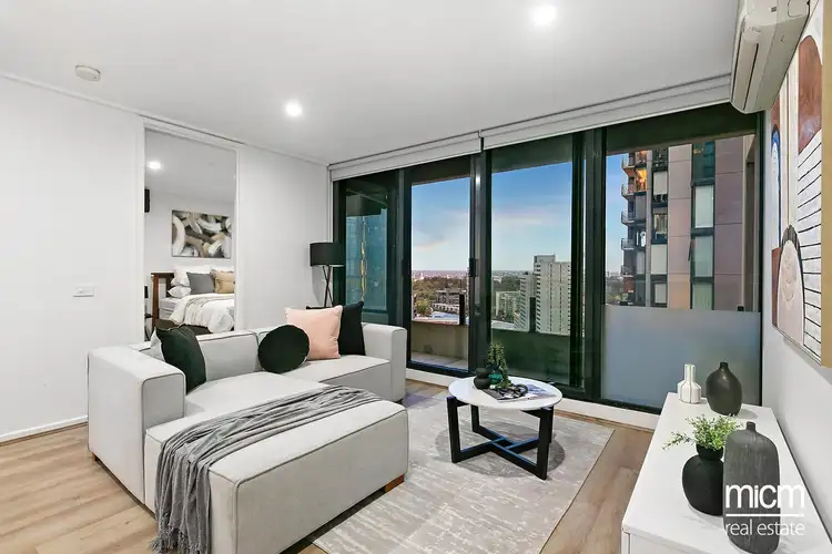 Second view of Homely apartment listing, 2306/163 City Road, Southbank VIC 3006
