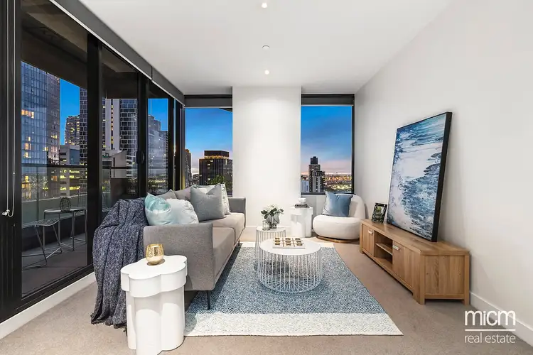 Second view of Homely apartment listing, 2513/155 Franklin Street, Melbourne VIC 3000