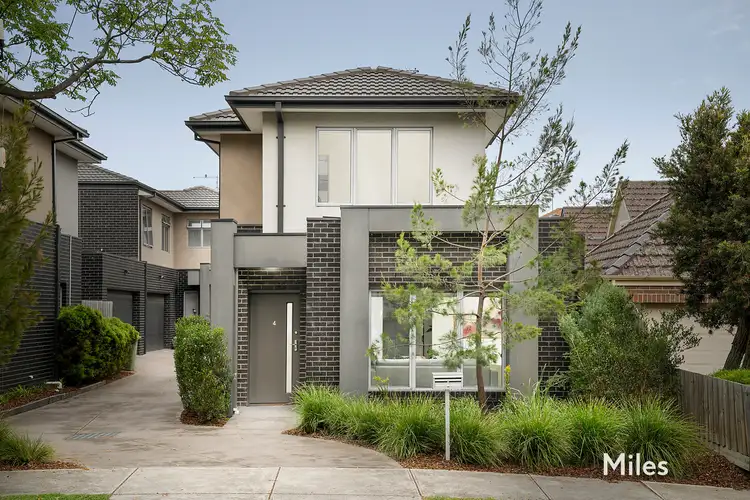 Main view of Homely townhouse listing, 4/1 Jellicoe Street, Ivanhoe VIC 3079