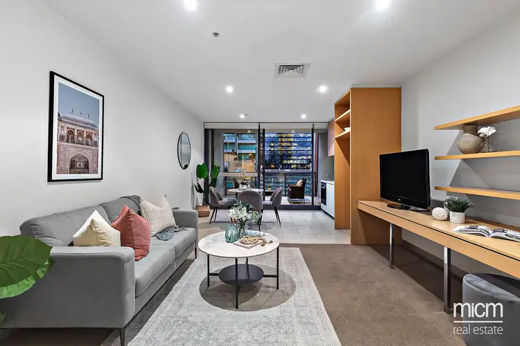 Second view of Homely apartment listing, 1207/555 Flinders Street, Melbourne VIC 3000