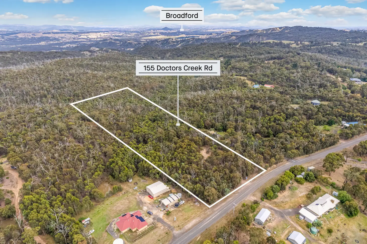 Main view of Homely land listing, 155 Doctors Creek Road, Clonbinane VIC 3658