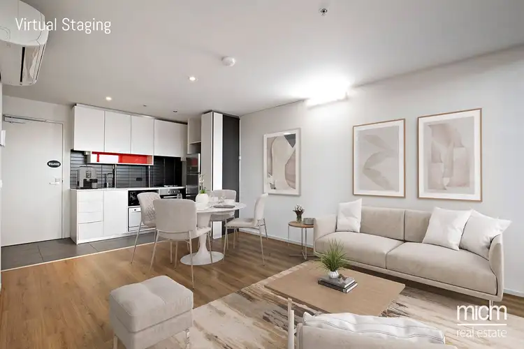 Third view of Homely apartment listing, 702/253 Franklin Street, Melbourne VIC 3000