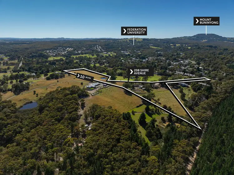 Main view of Homely rural property listing, 208 Shire Avenue, Mount Helen VIC 3350
