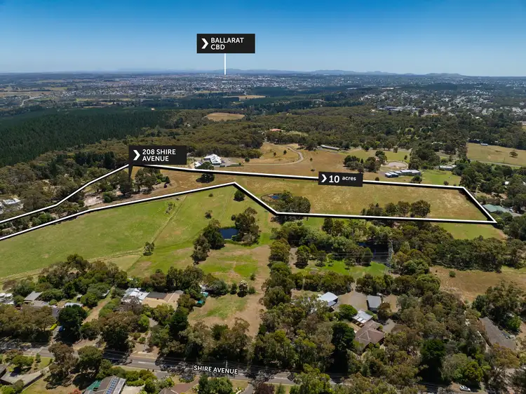 Second view of Homely rural property listing, 208 Shire Avenue, Mount Helen VIC 3350