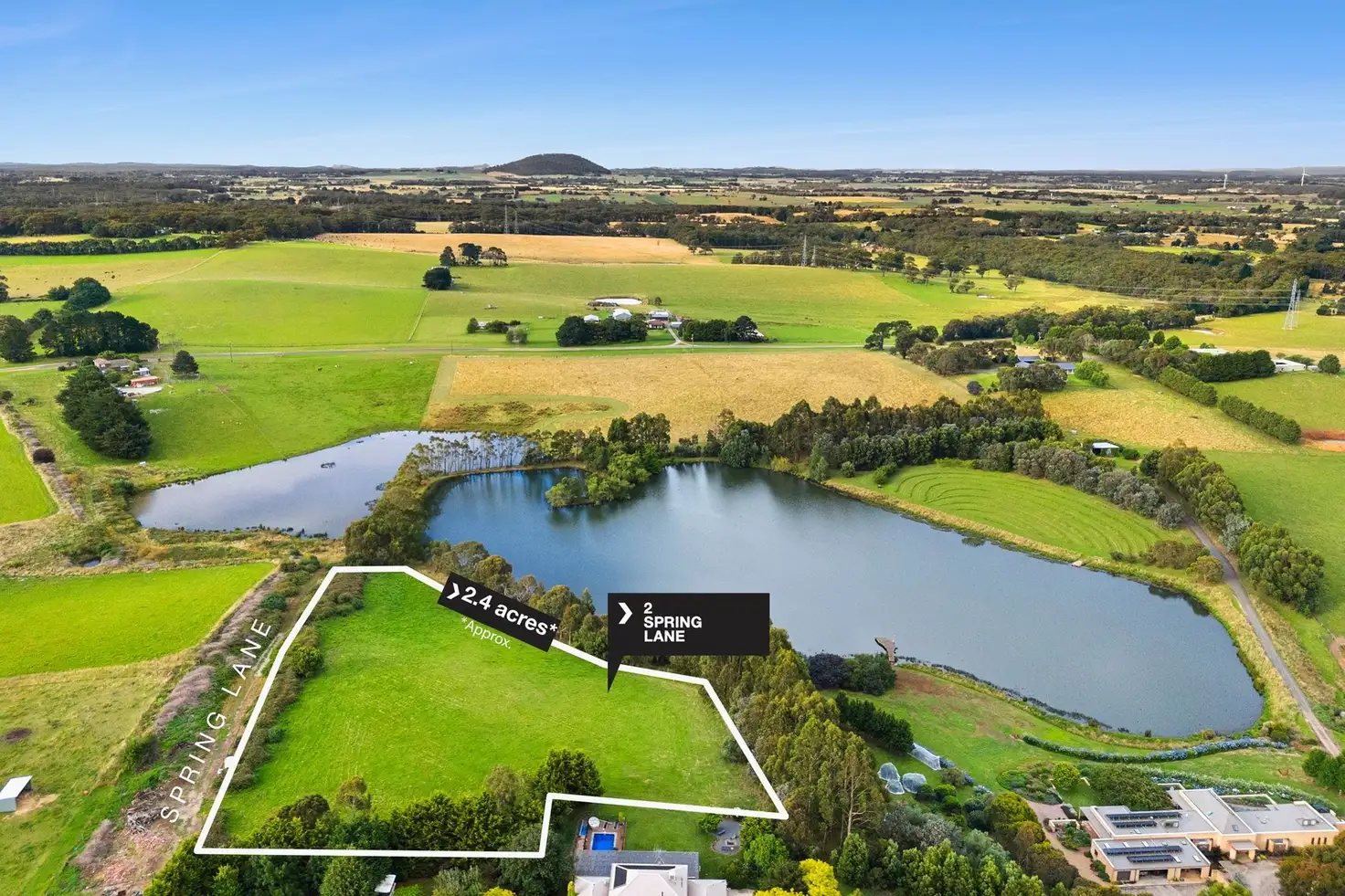 Main view of Homely rural property listing, 2 Springs Lane, Scotsburn VIC 3352