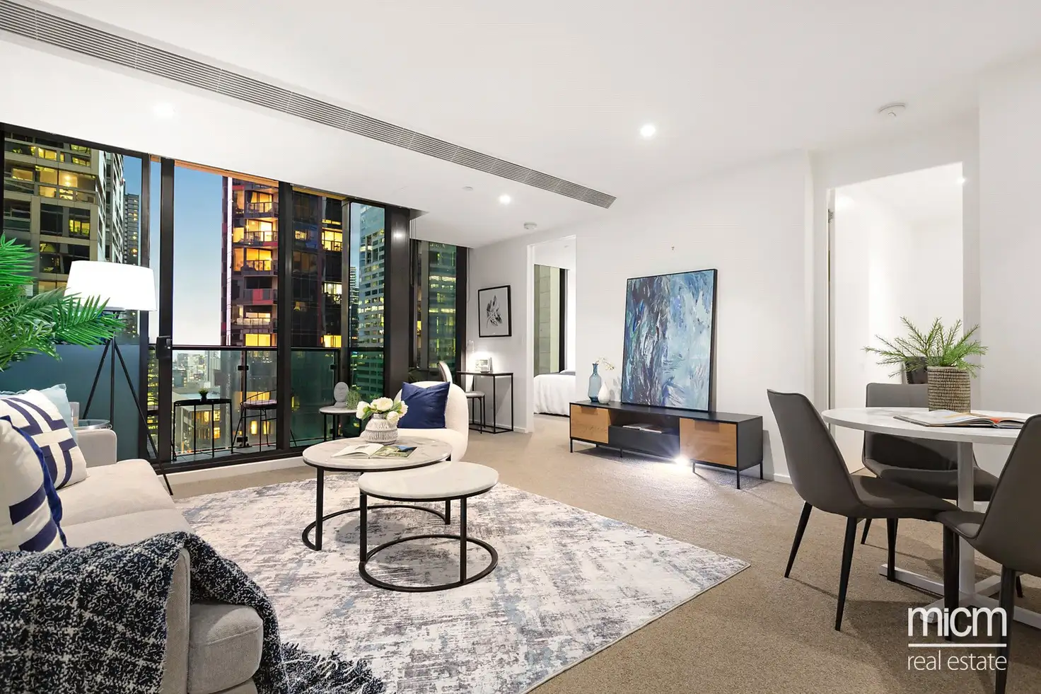 Main view of Homely apartment listing, 3403/618 Lonsdale Street, Melbourne VIC 3000