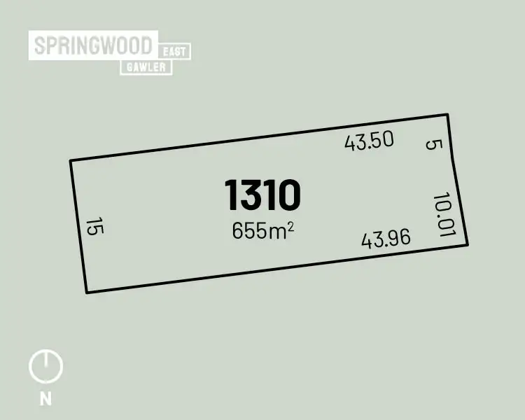 Main view of Homely land listing, LOT 1310 McMillan Road, Gawler East SA 5118