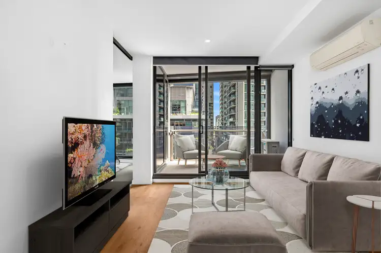 Second view of Homely apartment listing, 1010/33 Rose Lane, Melbourne VIC 3000