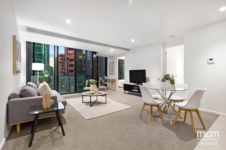Second view of Homely apartment listing, 2503/618 Lonsdale Street, Melbourne VIC 3000