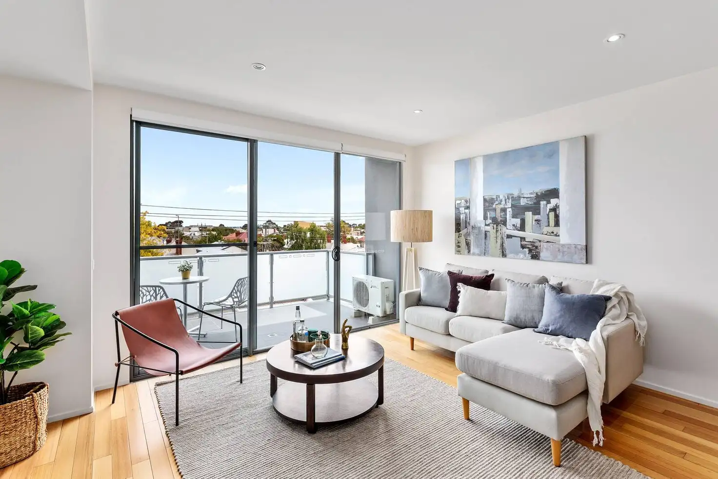 Main view of Homely apartment listing, 201/54-84 Percy Street, Brunswick VIC 3056