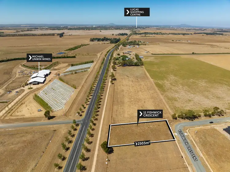 Second view of Homely land listing, 11 Fishwick Crescent, Cardigan VIC 3352