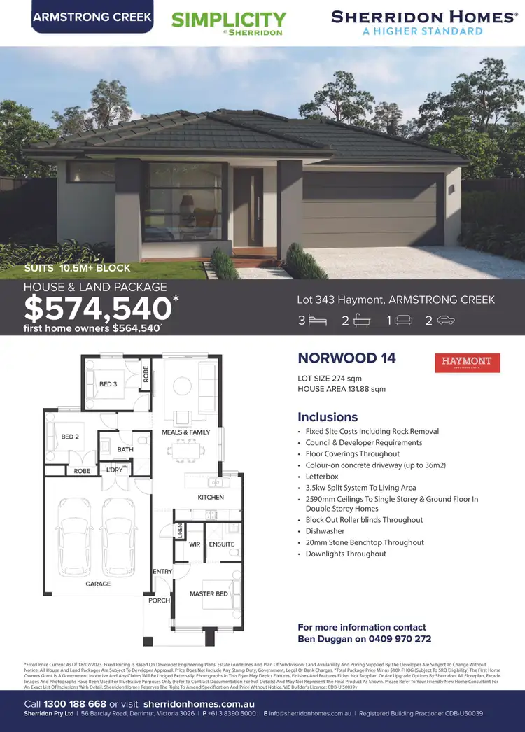 Main view of Homely house listing, 343 Batten Road, Armstrong Creek VIC 3217