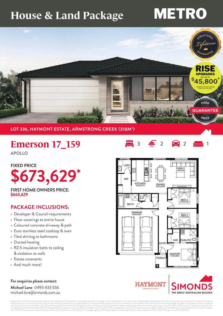 Second view of Homely house listing, 336 Batten Road, Armstrong Creek VIC 3217