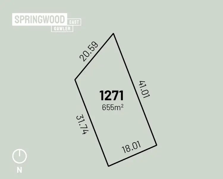 Main view of Homely land listing, LOT 1271 Fowler Road, Gawler East SA 5118