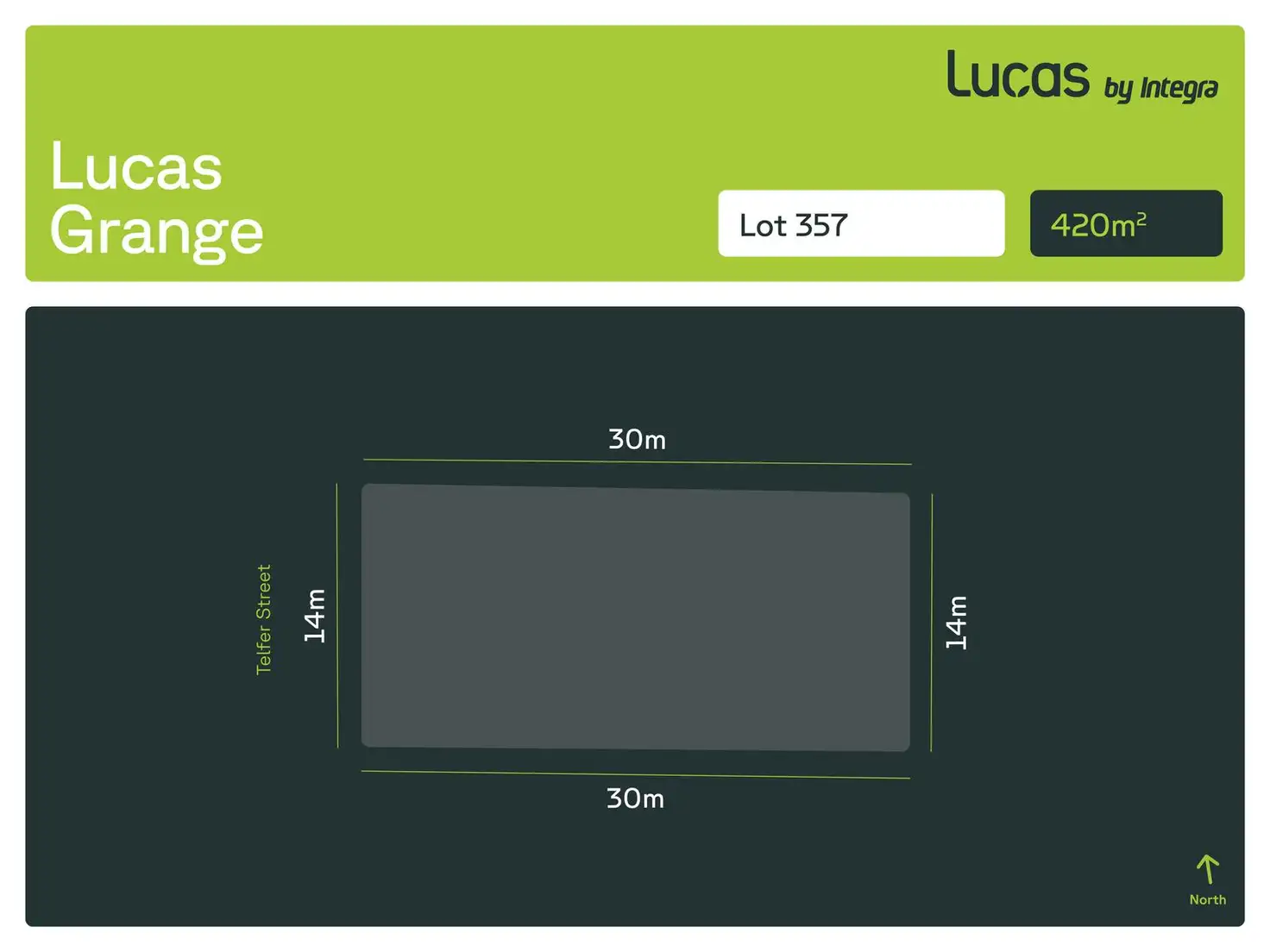 Main view of Homely land listing, Lot 357, LOT 357, 27 Telfer Street, Lucas VIC 3350