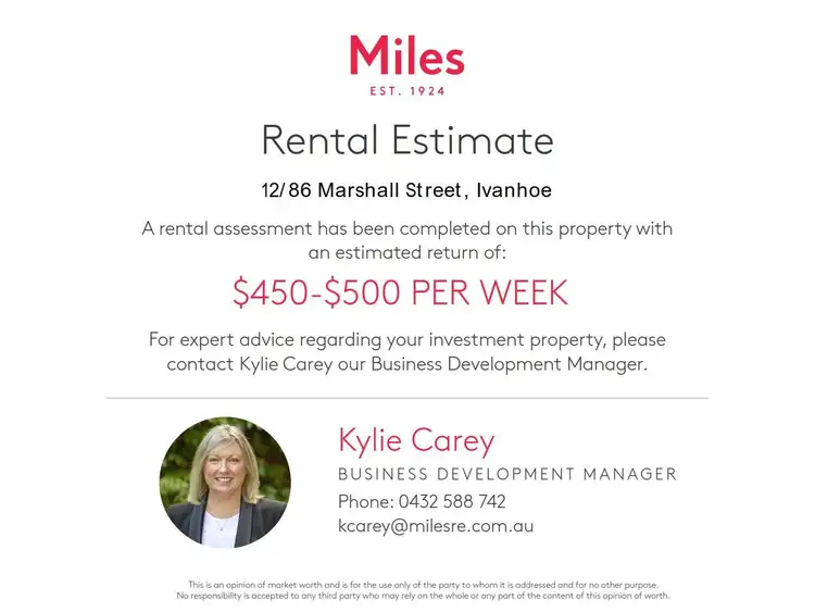 Sixth view of Homely apartment listing, 12/86 Marshall Street, Ivanhoe VIC 3079