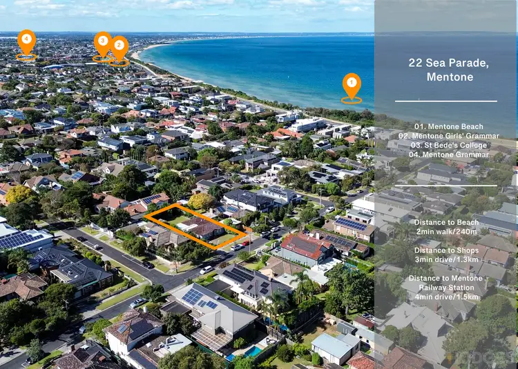 Fifth view of Homely house listing, 22 Sea Parade, Mentone VIC 3194