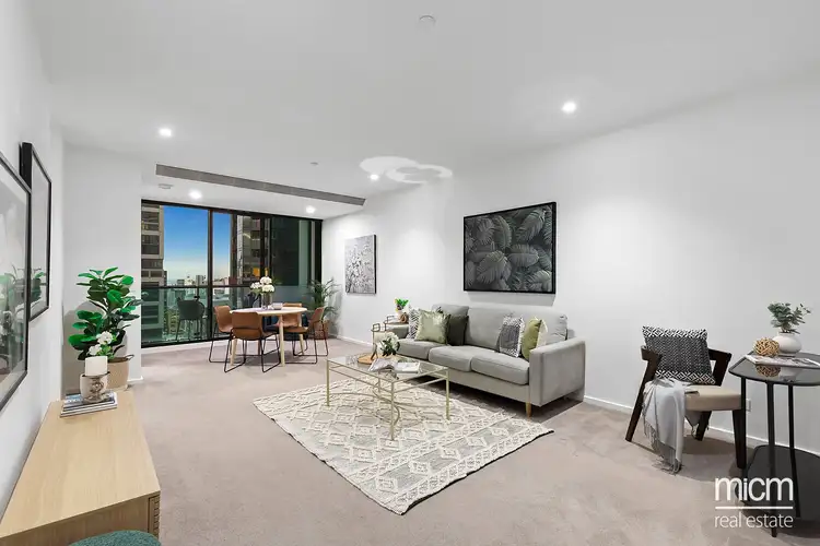 Second view of Homely apartment listing, 3302/618 Lonsdale Street, Melbourne VIC 3000
