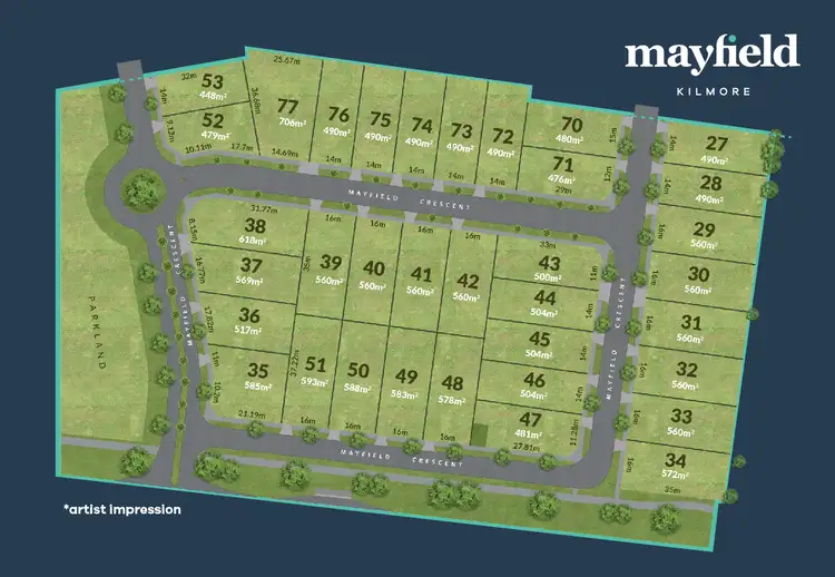 Main view of Homely land listing, 33 Lot 14 Mayfield Cres, Kilmore VIC 3764