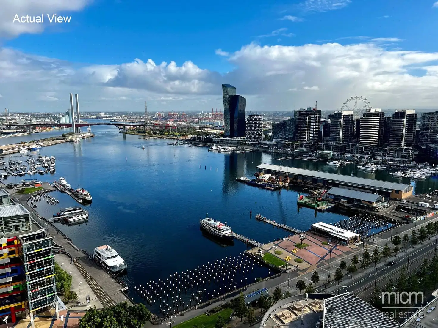Main view of Homely apartment listing, 2810/100 Harbour Esplanade, Docklands VIC 3008