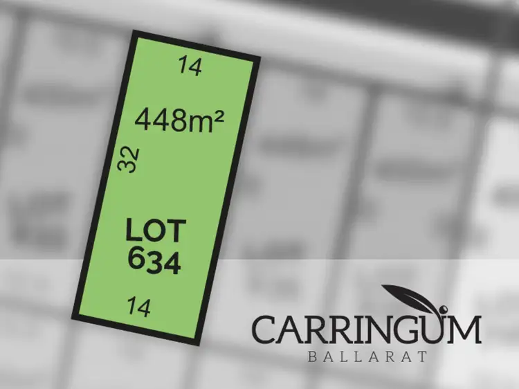 Carringum/Lot 634 Ashton Avenue, Winter Valley VIC 3358