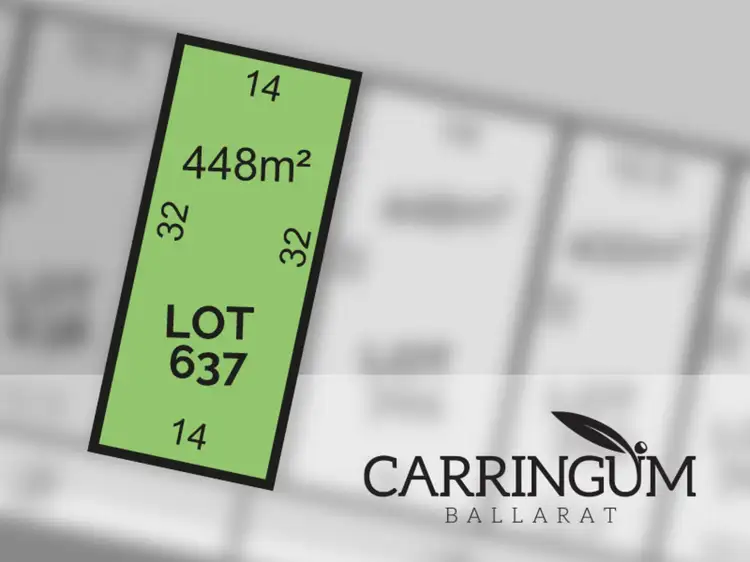 Carringum/Lot 637 Ashton Avenue, Winter Valley VIC 3358