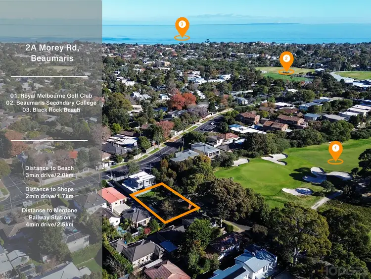 Main view of Homely land listing, 2a Morey Road, Beaumaris VIC 3193