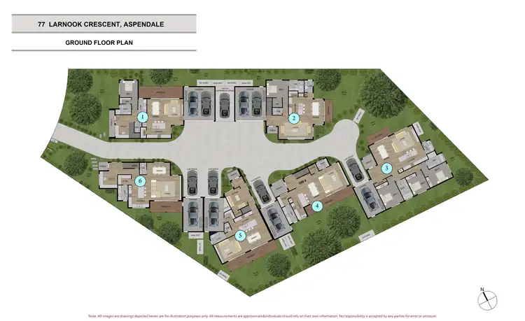 Seventh view of Homely townhouse listing, 1, 2 & 3/77 Larnook Crescent, Aspendale VIC 3195