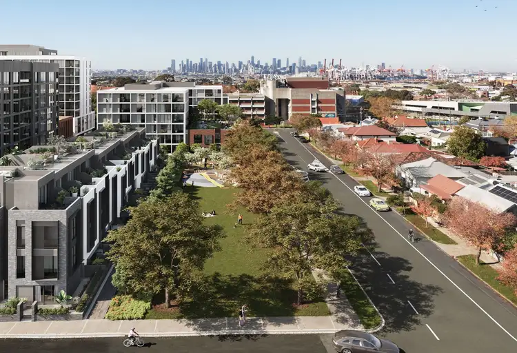 Second view of Homely apartment listing, 510/45 Buckley Street, Seddon VIC 3011