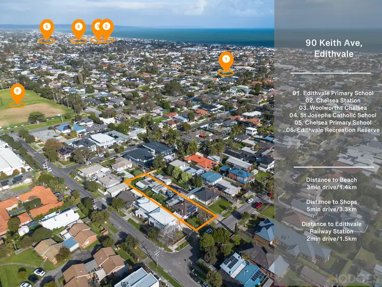 Second view of Homely house listing, 90 Keith Avenue, Edithvale VIC 3196