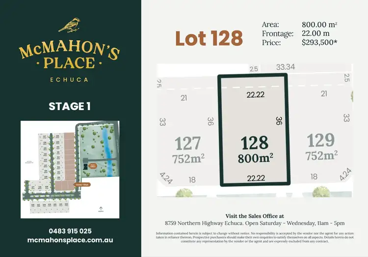 LOT 128 8759 Northern Highway, Echuca VIC 3564
