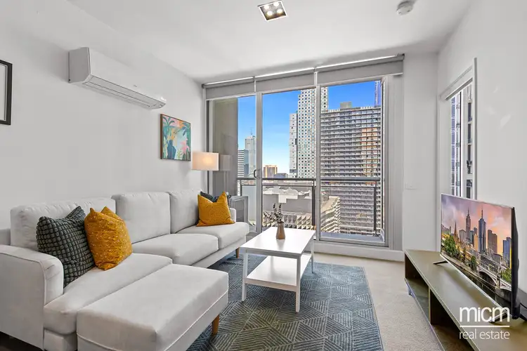 Second view of Homely apartment listing, 1704/8 Franklin Street, Melbourne VIC 3000