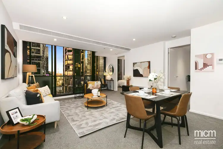 Second view of Homely apartment listing, 3603/618 Lonsdale Street, Melbourne VIC 3000