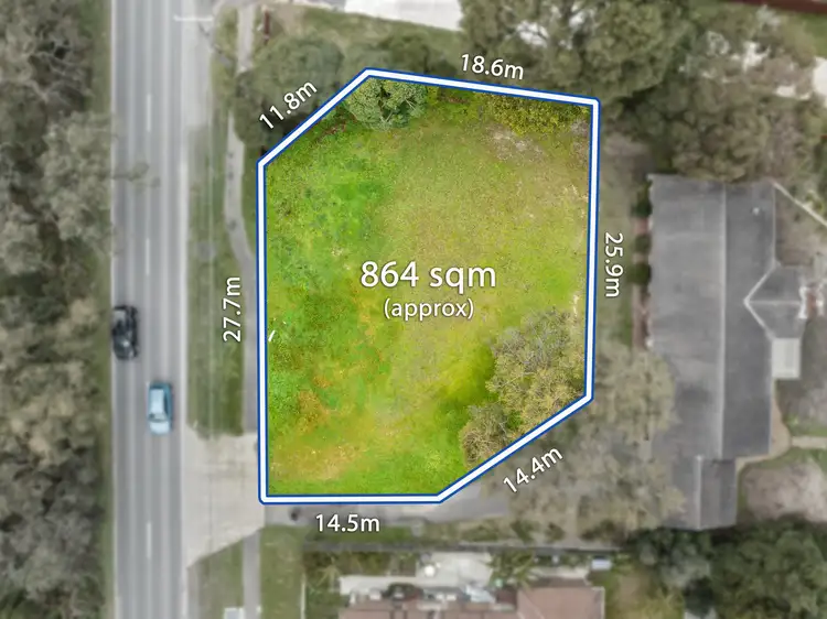 Main view of Homely land listing, 56 Mt Dandenong Road, Croydon VIC 3136